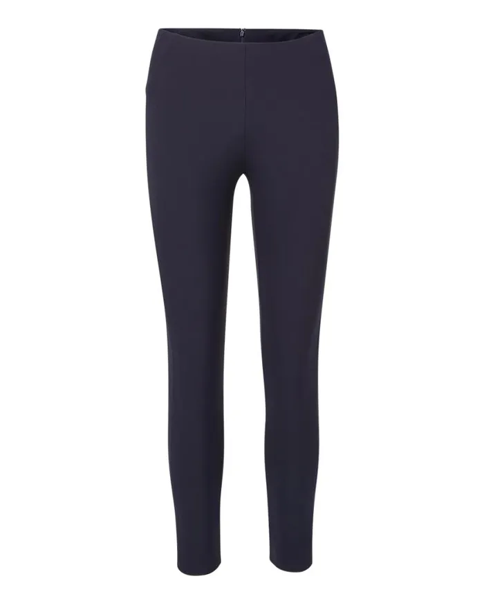 Pants Shop Veronica Beard Zip Back Scuba Pant Black