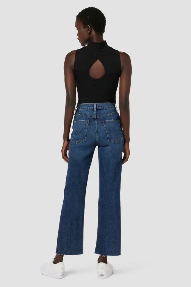 Petite Inseams Women Hudson Jeans Remi HighRise Straight Ankle Forward Seam Petite Jean W Slit Hem Indigo Breeze Petite Inseams Women Hudson Jeans Remi HighRise Straight Ankle Forward Seam Petite Jean W Slit Hem Indigo Breeze