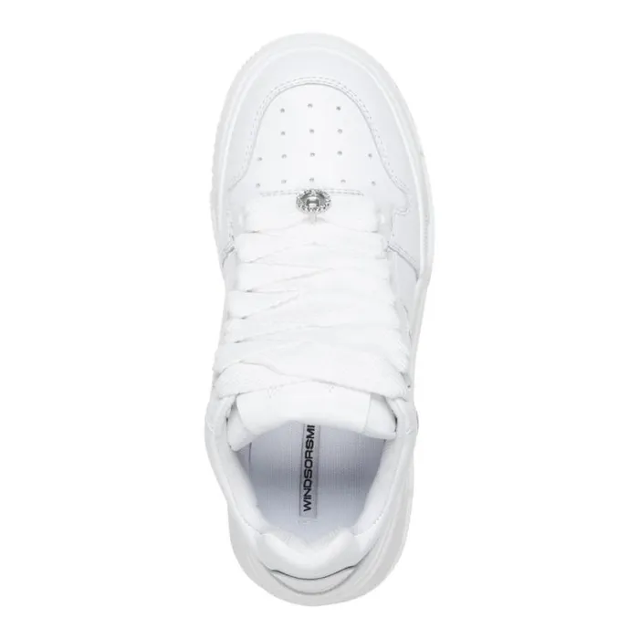 Platform Sneakers Women Windsor Smith AWAKEN WHITE LEATHER SNEAKERS Platform Sneakers Women Windsor Smith AWAKEN WHITE LEATHER SNEAKERS
