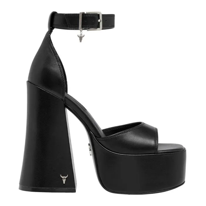 Platforms Women Windsor Smith AWARE BLACK PLATFORM HEELS