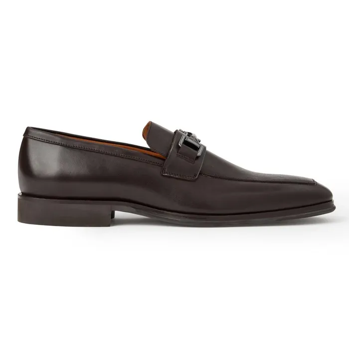 Raging Bit Leather LoaferBrown Men Bruno Magli Dress Shoes