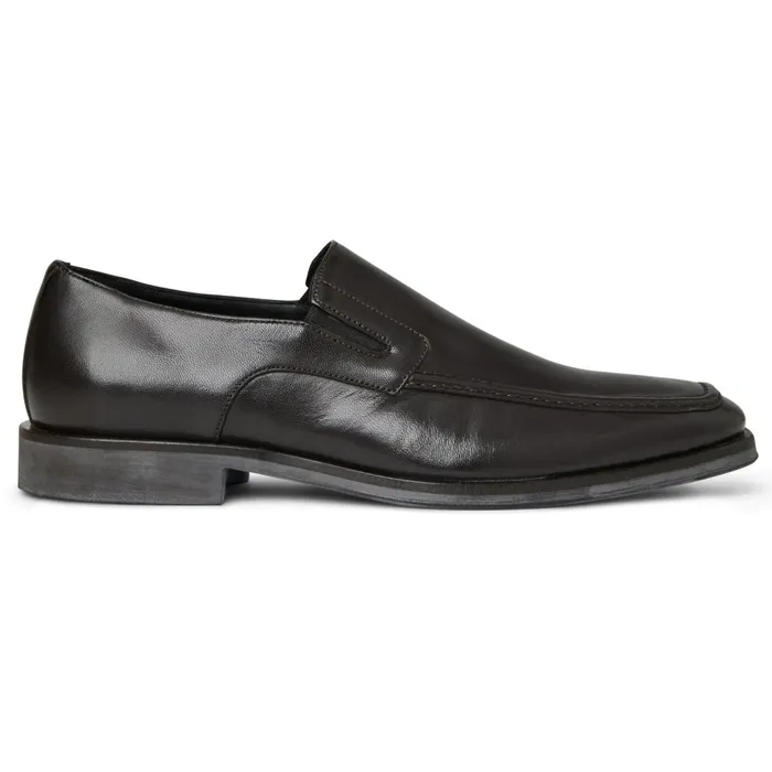 Raging Leather Slipon 8211 Dark Brown Leather Men Bruno Magli Loafers and Slipons
