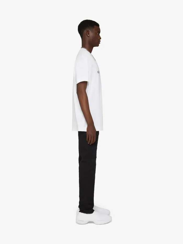 Reverse Oversized TShirt In Cotton White Men Givenchy TShirts