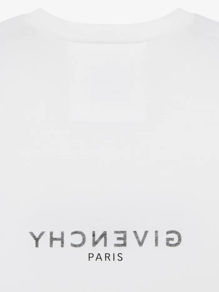 Reverse Oversized TShirt In Cotton White Men Givenchy TShirts