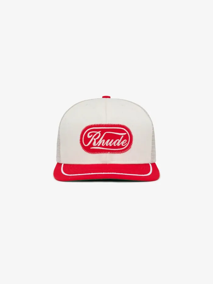 RHUDE PATCH TRUCKER HAT Unisex Rhude Trucker Hats