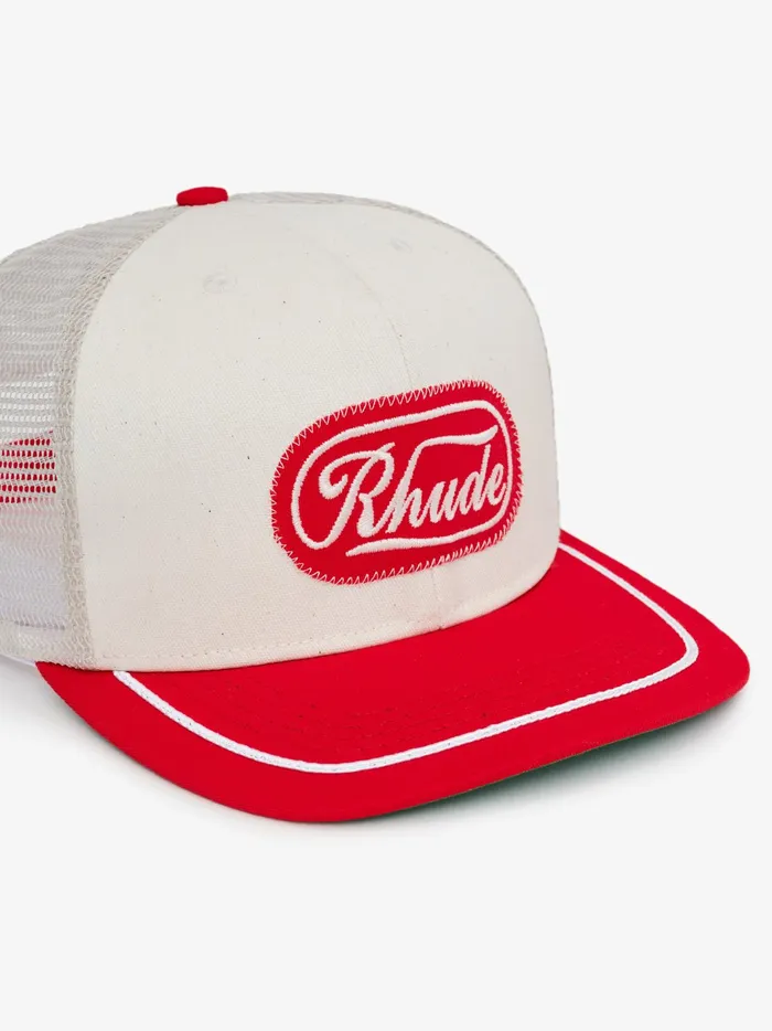 RHUDE PATCH TRUCKER HAT Unisex Rhude Trucker Hats