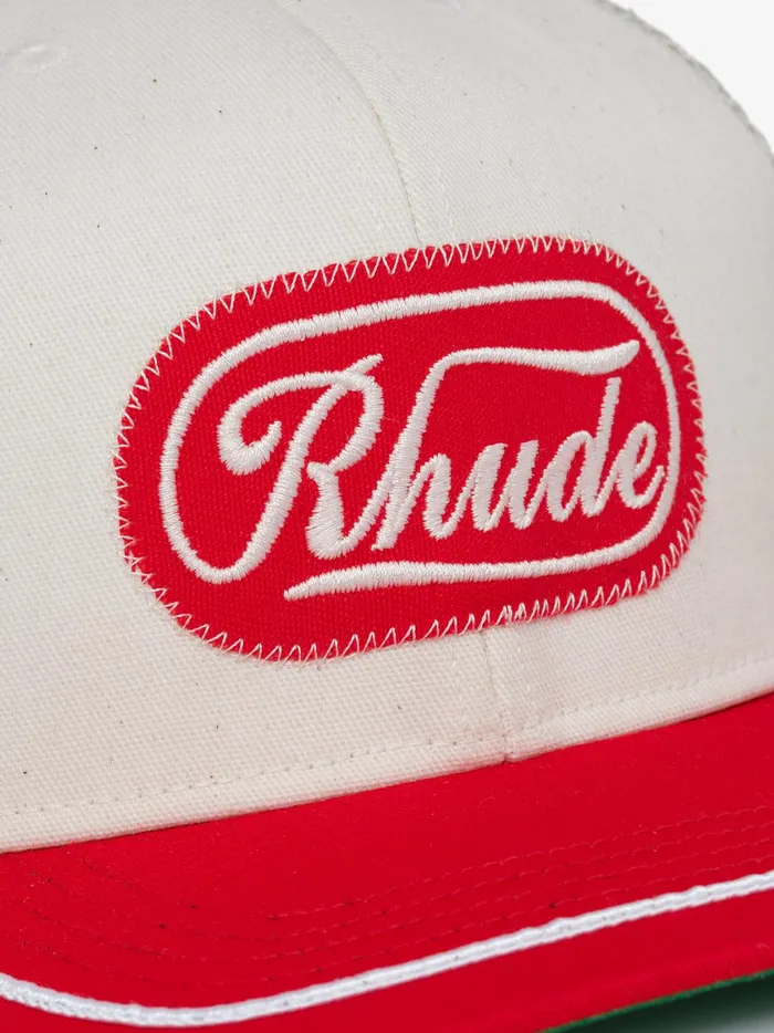 RHUDE PATCH TRUCKER HAT Unisex Rhude Trucker Hats