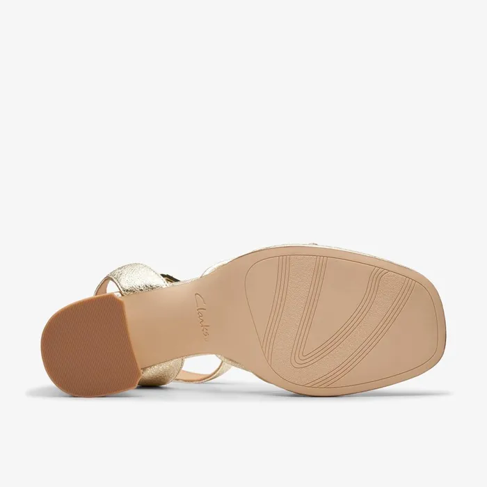 Ritzy 75 Faye Champagne Women Clarks Heels and Pumps