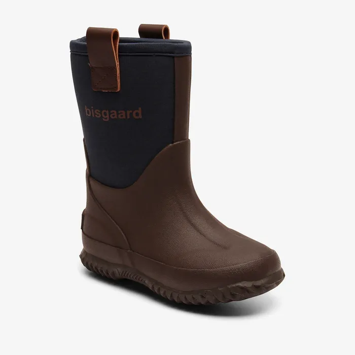 Rubber boots KIDS bisgaardshoes neo thermo navy Blue