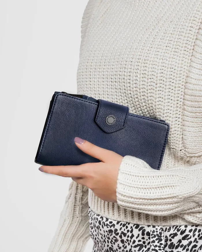 Saba Tech Wallet Navy Women Aimee Kestenberg Clutches