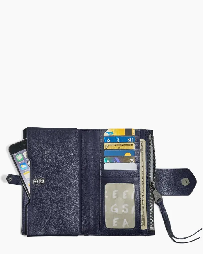 Saba Tech Wallet Navy Women Aimee Kestenberg Clutches