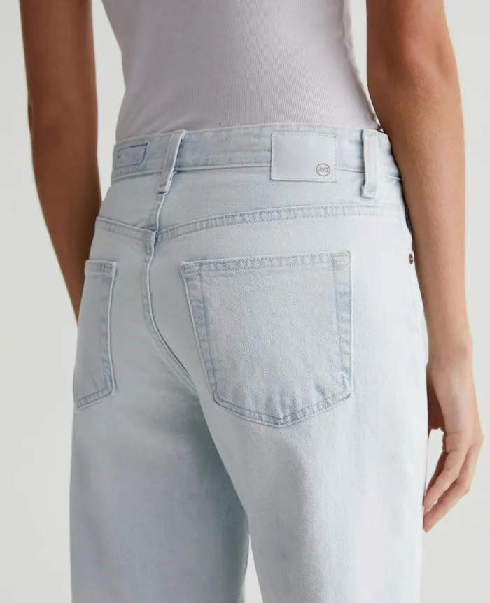 Saige Wide Leg Crop Tide Pool Women AG Jeans Denim Saige Wide Leg Crop Tide Pool Women AG Jeans Denim