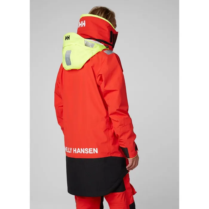 Sailing Jackets Men Helly Hansen AEGIR OCEAN DRY TOP 222 Alert Red