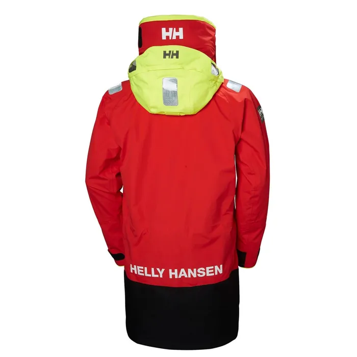 Sailing Jackets Men Helly Hansen AEGIR OCEAN DRY TOP 222 Alert Red