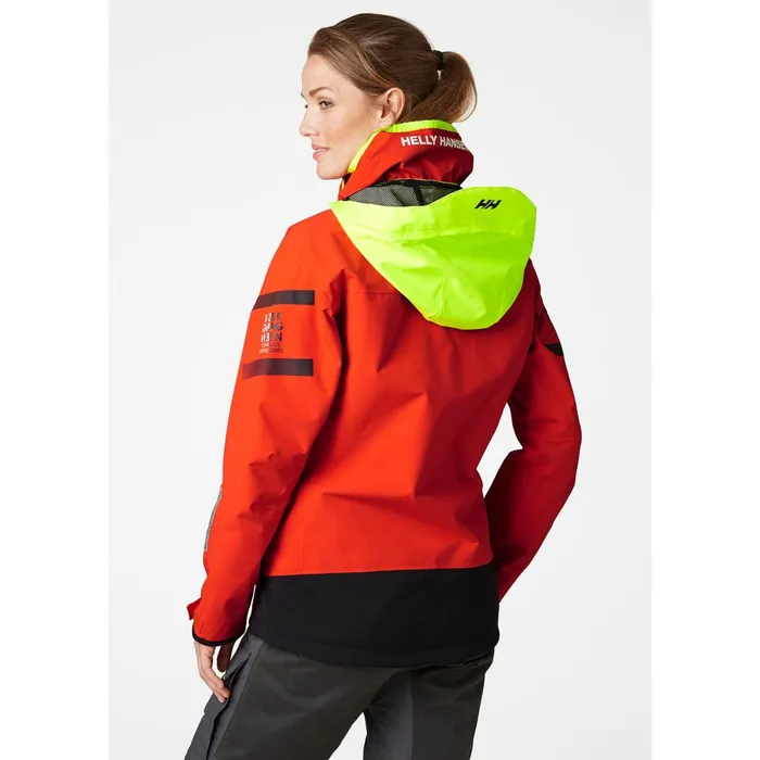 Sailing Jackets Women Helly Hansen W SKAGEN OFFSHORE JACKET 147 Cherry Toma