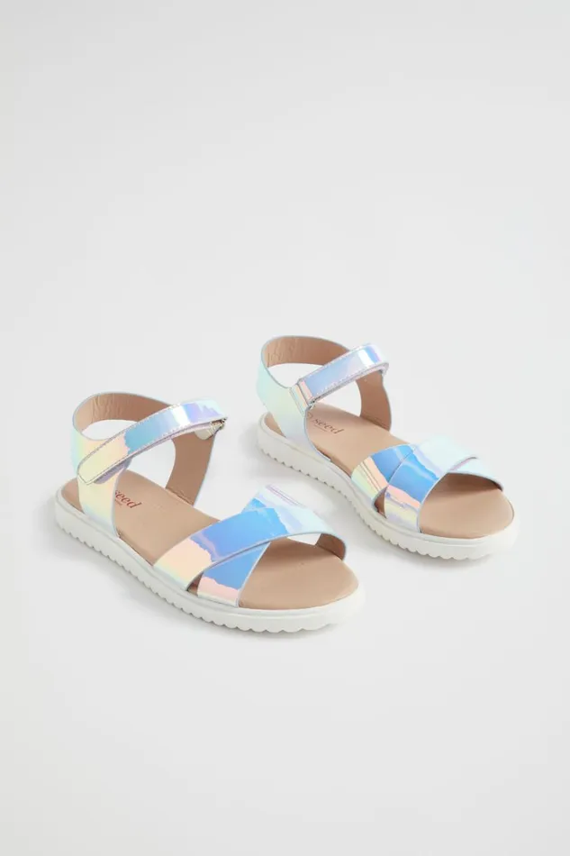 Sandals and Slides Girl Seed Heritage Summer Sandal Iridescent