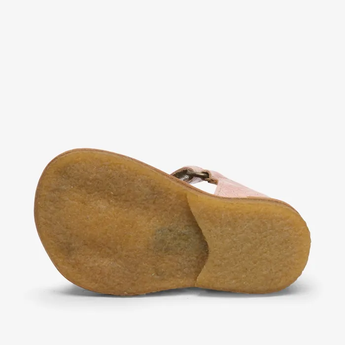 Sandals bisgaardshoes KIDS ami rose croco Rose