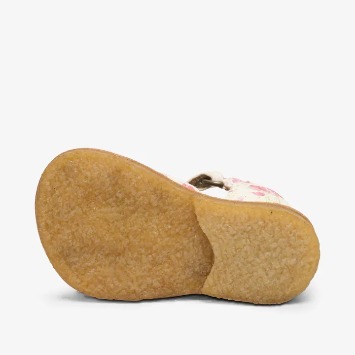 Sandals KIDS bisgaardshoes ami flower print white White