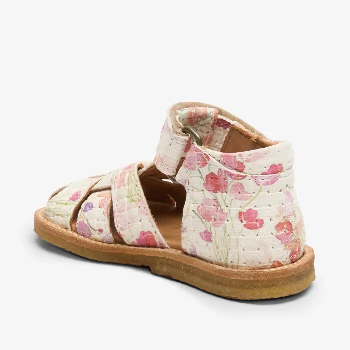 Sandals KIDS bisgaardshoes ami flower print white White