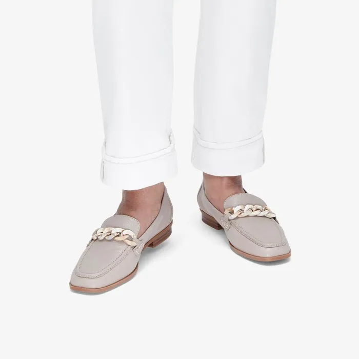 Sarafyna Iris Stone Leather Women Clarks SlipOns