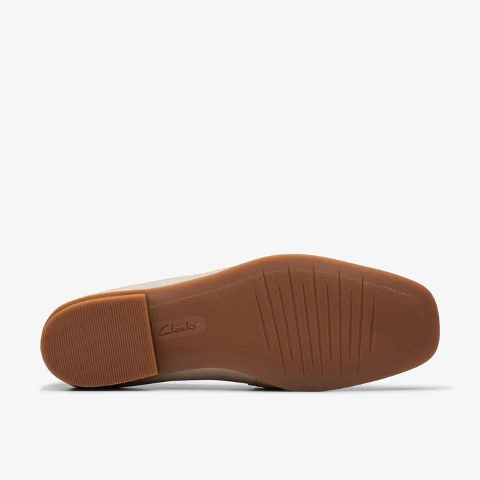 Sarafyna Iris Stone Leather Women Clarks SlipOns