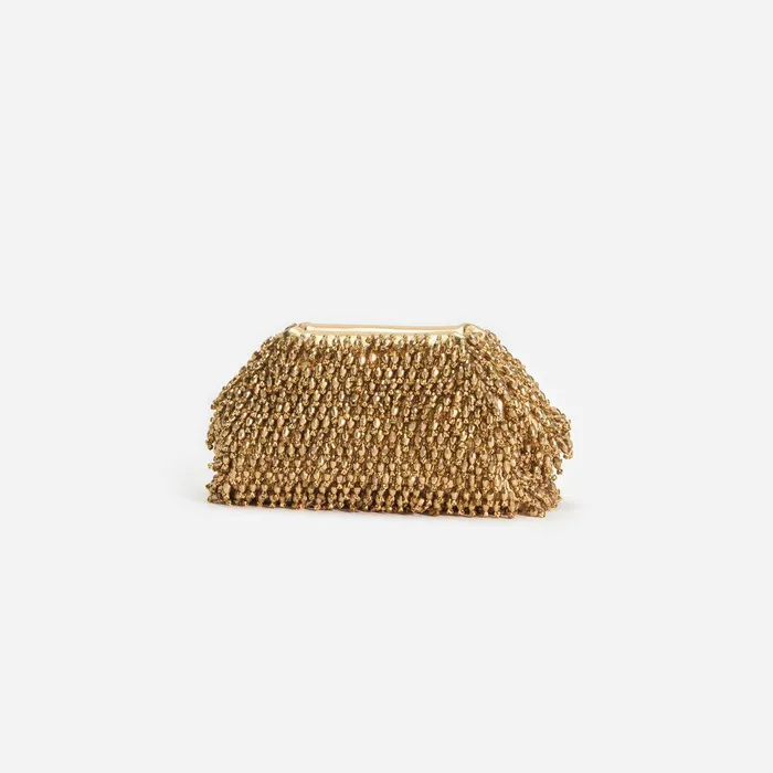 Self Portrait Clutch Bags Gold Crystal Clutch 8211 Women