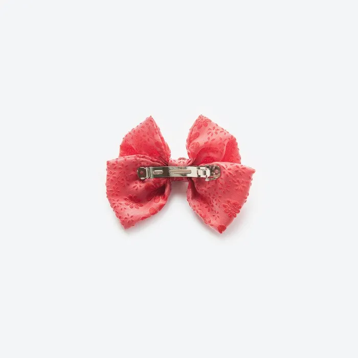 Self Portrait Cotton Bow Hairclip 8211 Kids