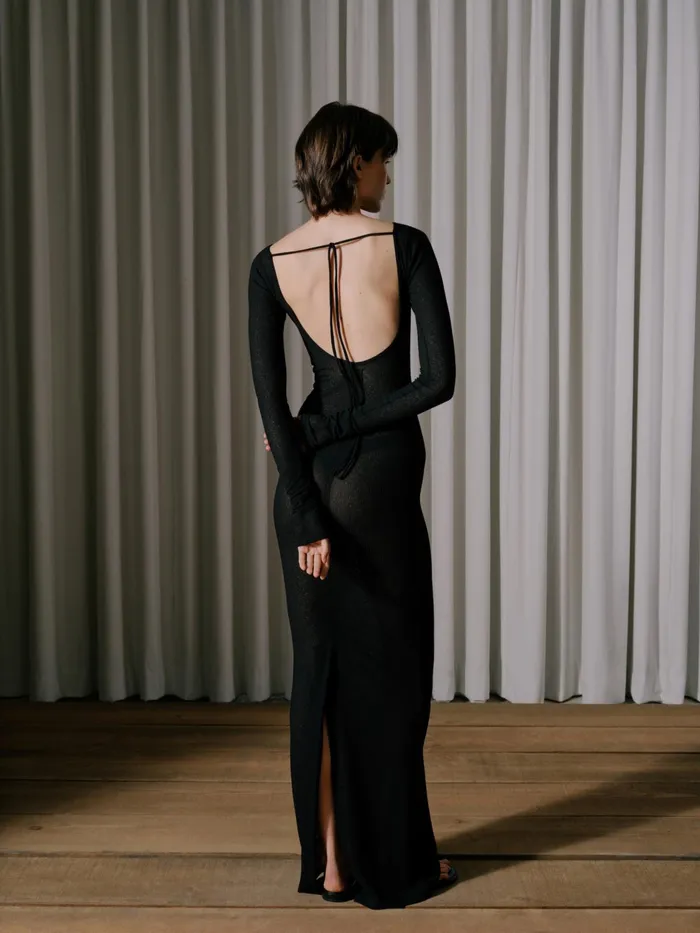 SHEER KNIT JERSEY DRESS Women Rhude Dresses