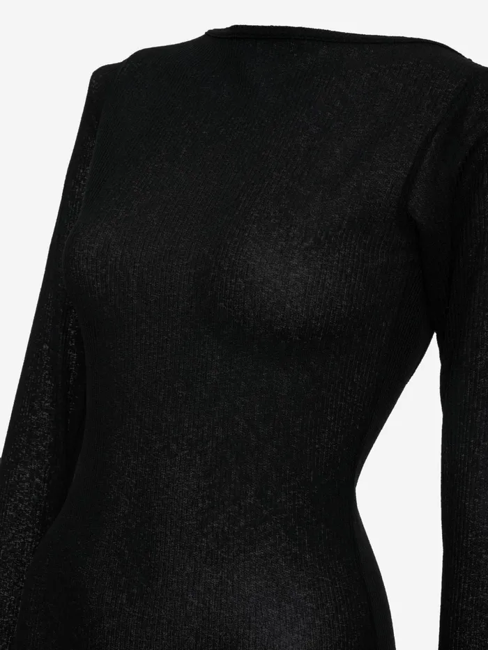SHEER KNIT JERSEY DRESS Women Rhude Dresses