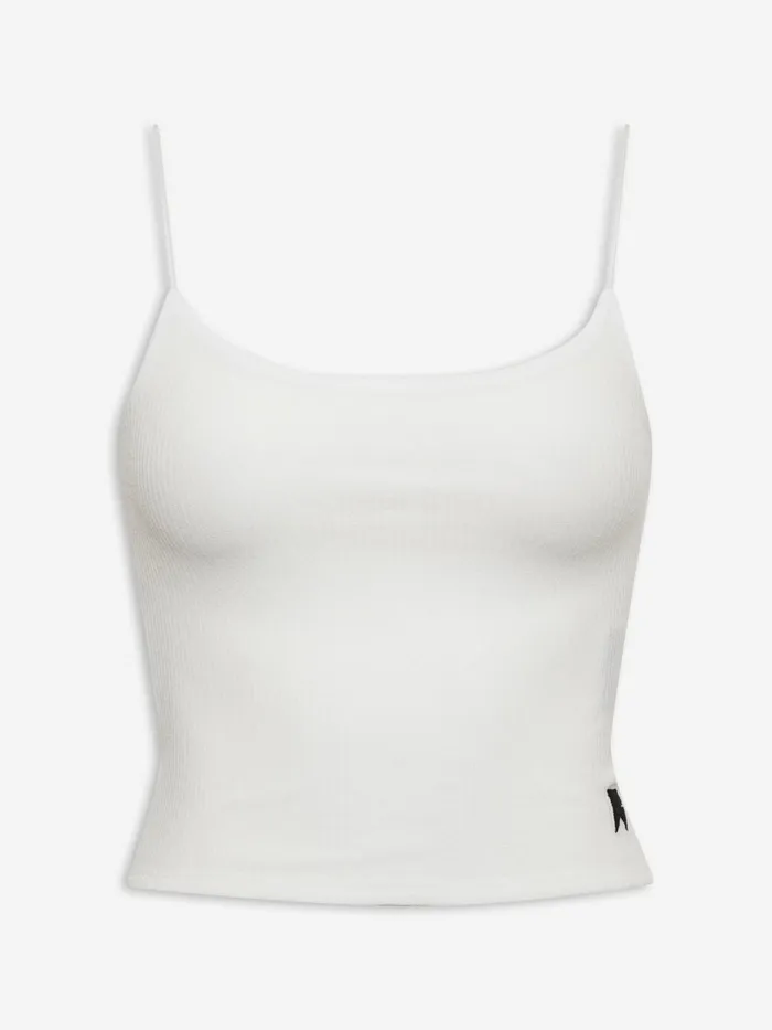 SHEER RIB KNIT TANKTOP Women Rhude Tops