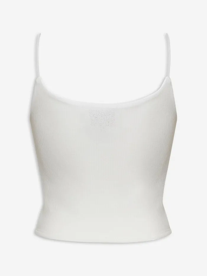 SHEER RIB KNIT TANKTOP Women Rhude Tops SHEER RIB KNIT TANKTOP Women Rhude Tops