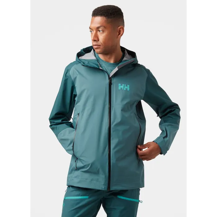 Shell Jackets Men Helly Hansen VERGLAS 3L SHELL JACKET 20 436 Midnight Gr