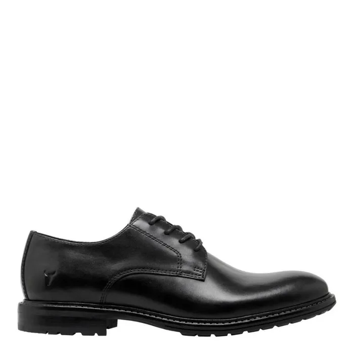 Shoes Men Windsor Smith LUCA BLACK LEATHER SHOES