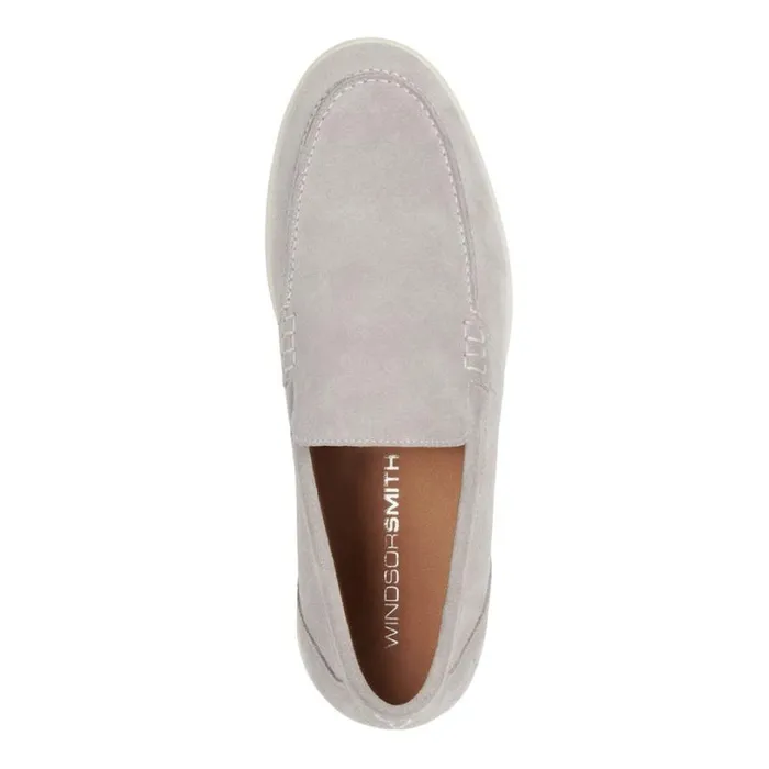 Shoes Men Windsor Smith ROCCO STEEL SUEDE LOAFERS Shoes Men Windsor Smith ROCCO STEEL SUEDE LOAFERS
