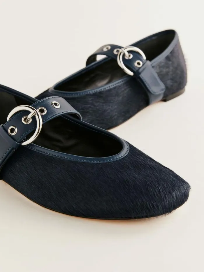 Shoes The Reformation Bethany Ballet Flat After Hours Haircalf