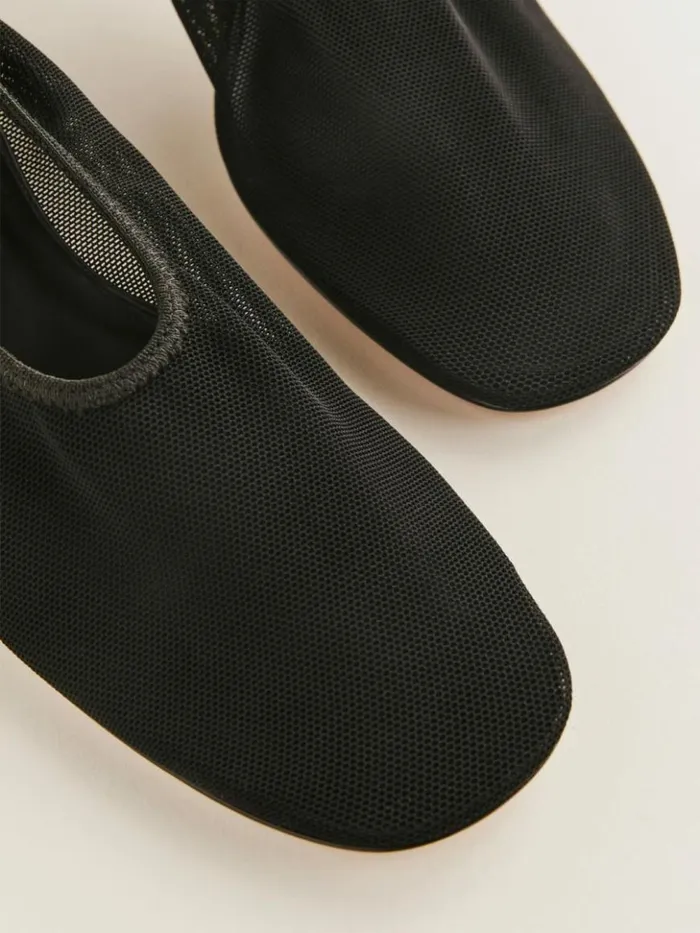 Shoes The Reformation Betsy Pump Black Mesh