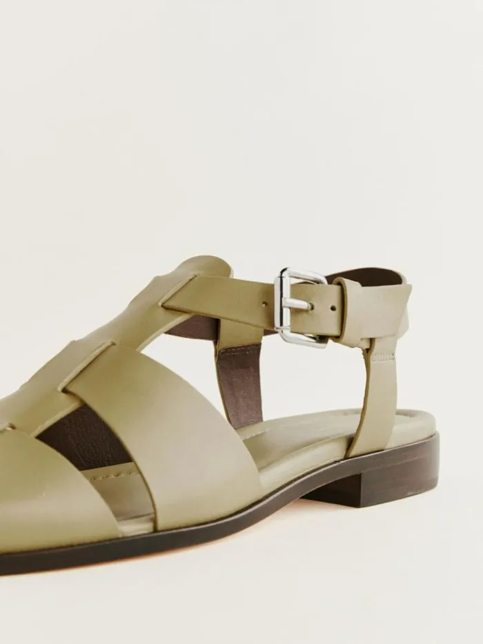 Shoes The Reformation Freya Fisherman Sandal Cerignola Leather
