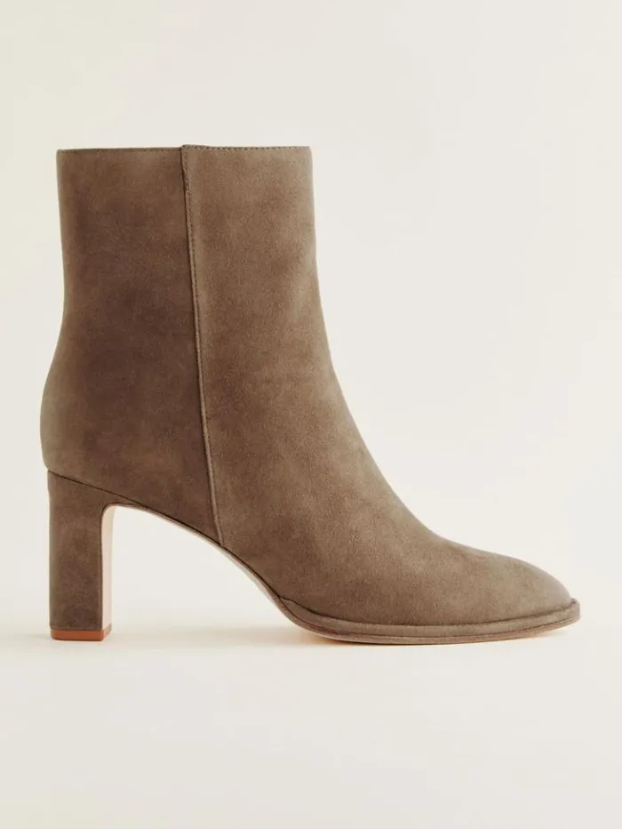 Shoes The Reformation Gillian Ankle Boot Farro Suede