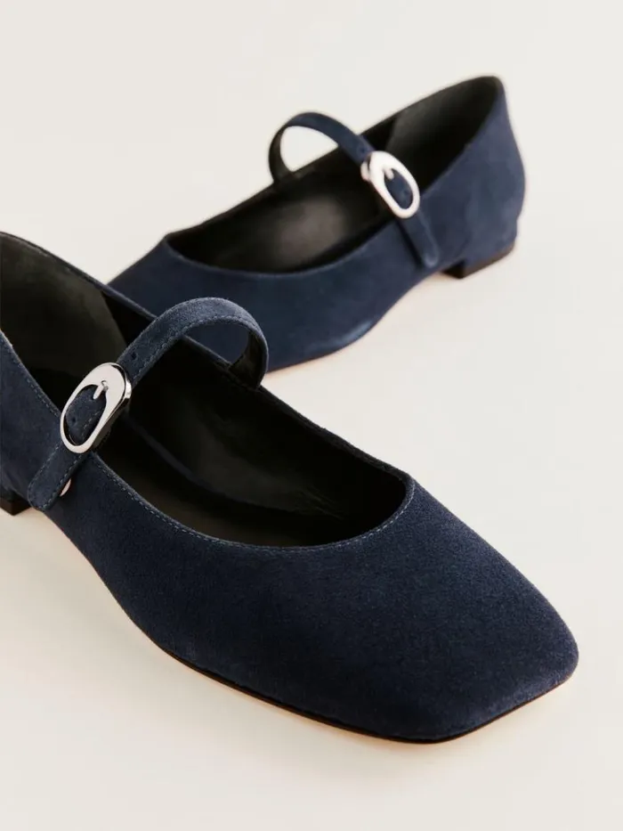 Shoes The Reformation Melissa Mary Jane Flat After Hours Suede