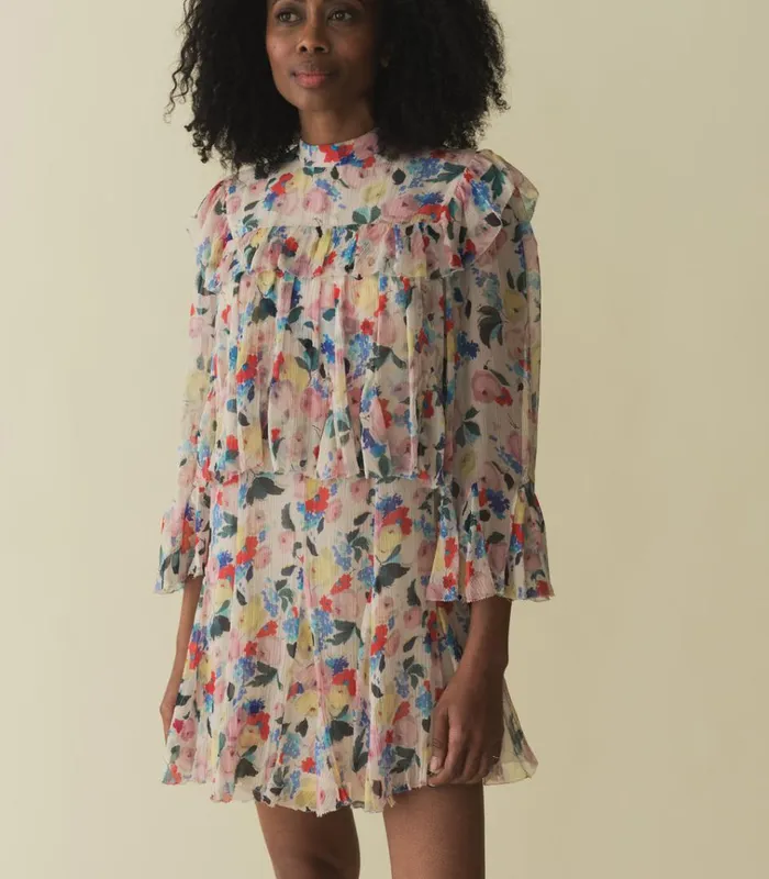 Shop ALETTE DRESS Fleur Du Matin DEN Dresses