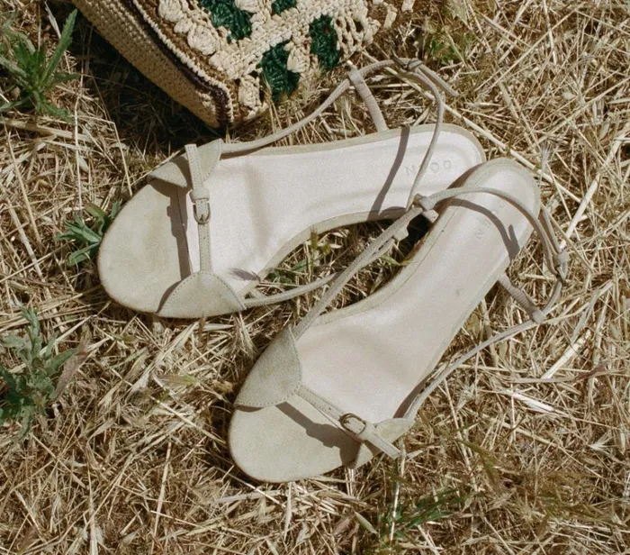 Shop BASTILLE SANDAL Trench Suede DEN Footwear