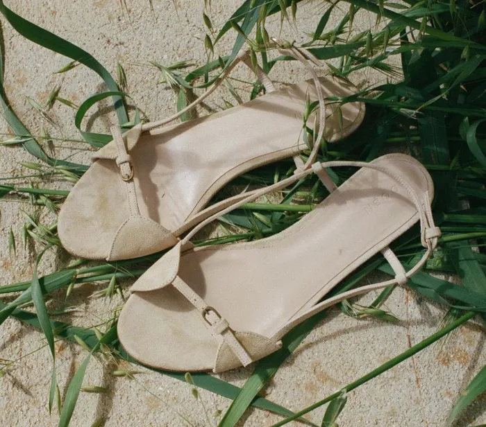 Shop BASTILLE SANDAL Trench Suede DEN Footwear
