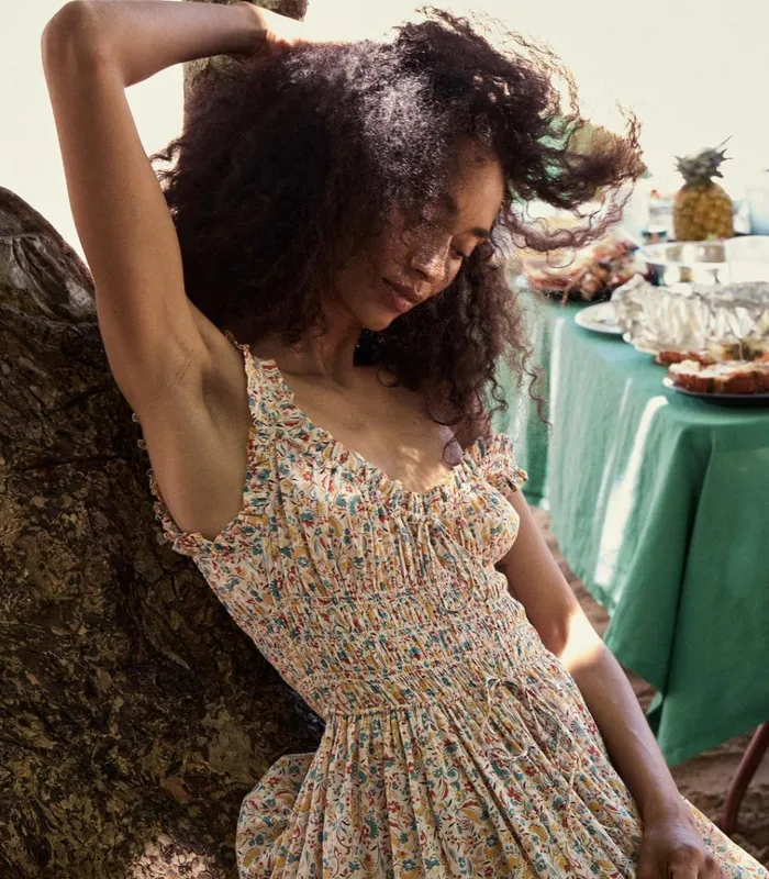 Shop EMMARETTA DRESS Wild Clover Floral DEN Dresses