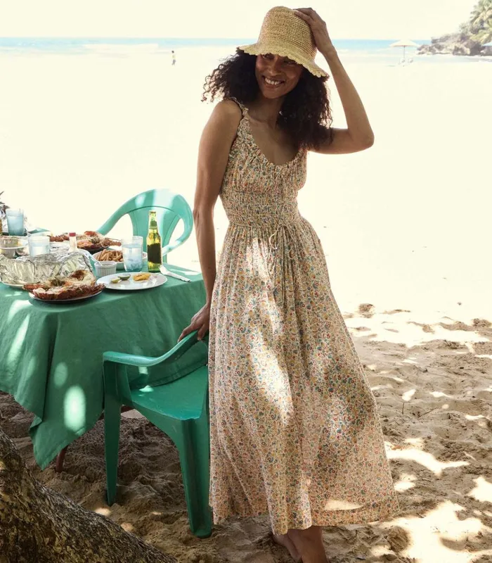Shop EMMARETTA DRESS Wild Clover Floral DEN Dresses