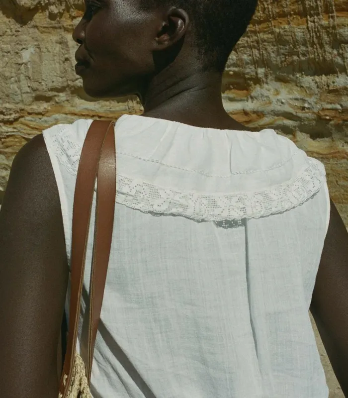Shop HALETTE TOP Salt DEN Tops