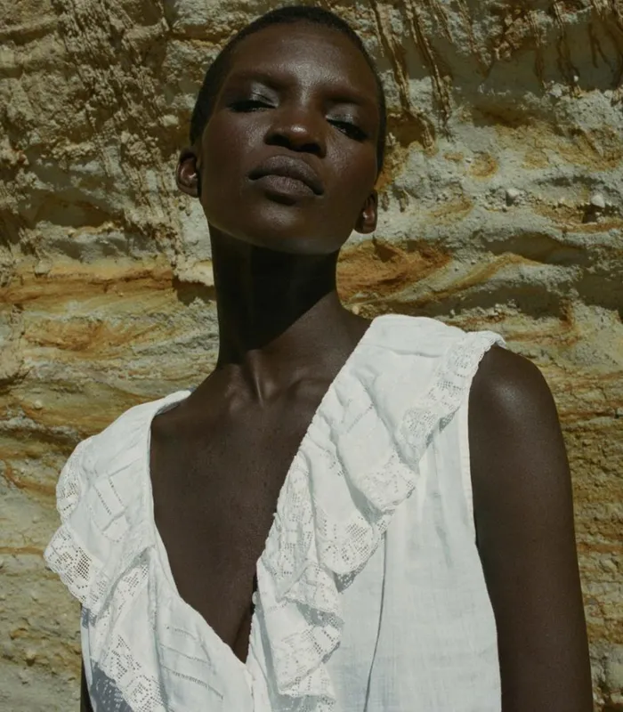 Shop HALETTE TOP Salt DEN Tops