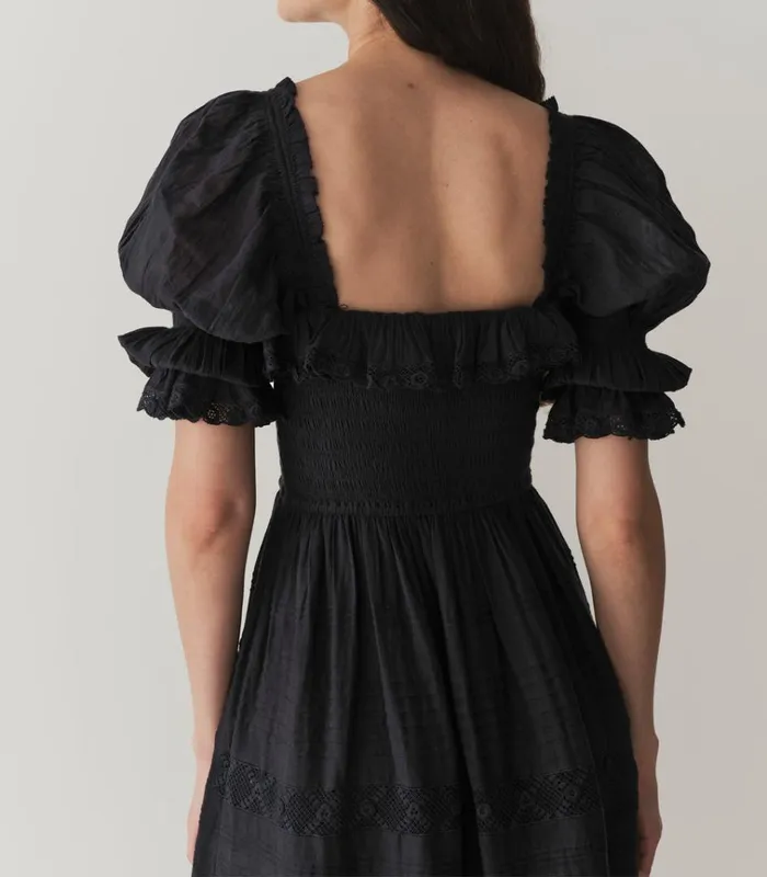 Shop IZABAL DRESS Navy DEN Dresses