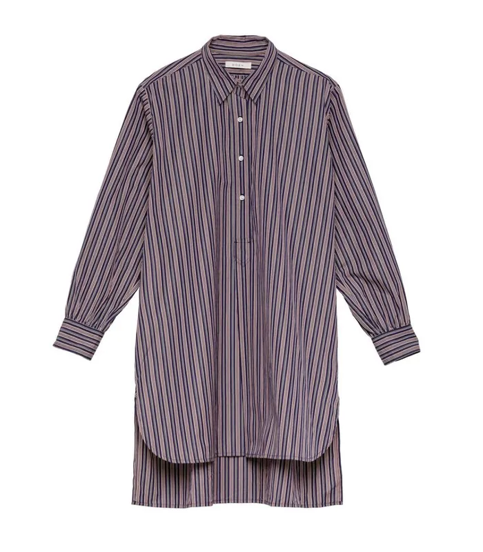 Shop JORA DRESS San Marino Stripe DEN Dresses