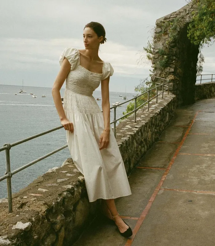 Shop KATHERINA DRESS Salt DEN Dresses