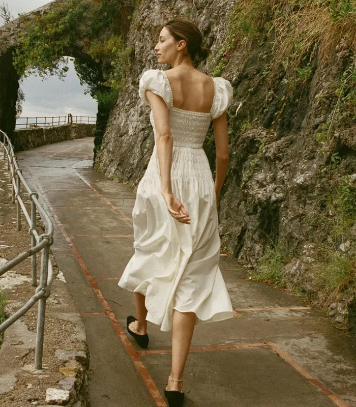 Shop KATHERINA DRESS Salt DEN Dresses